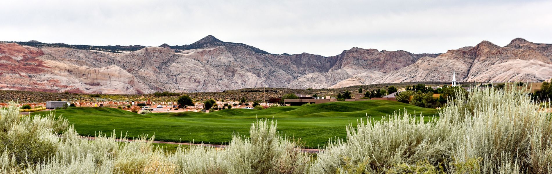 View of golf course