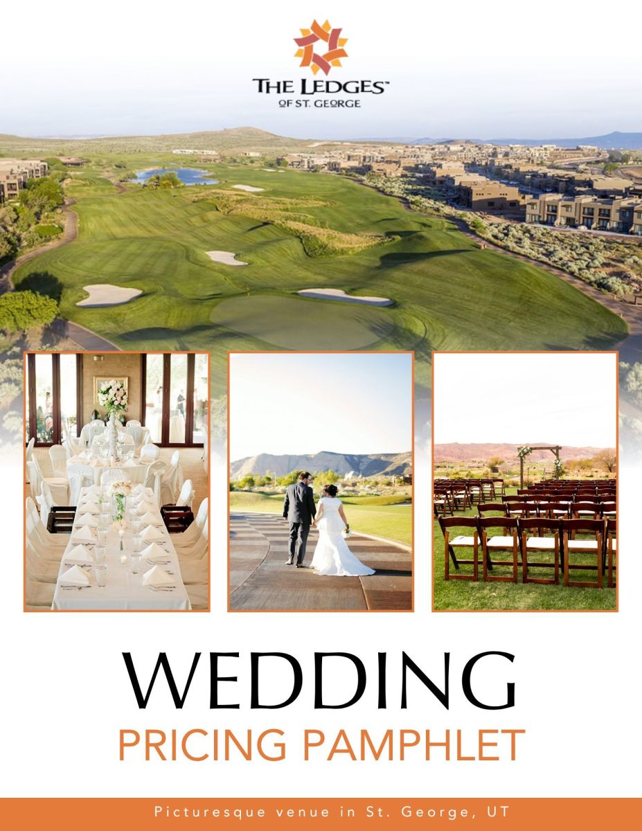 wedding pricing pamphlet
